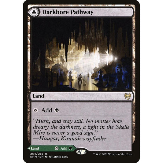 Image for Darkbore Pathway (254) (KHM) - Magic: The Gathering