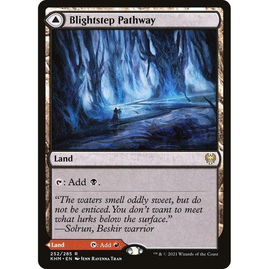 Image for Blightstep Pathway (252) (KHM) - Magic: The Gathering