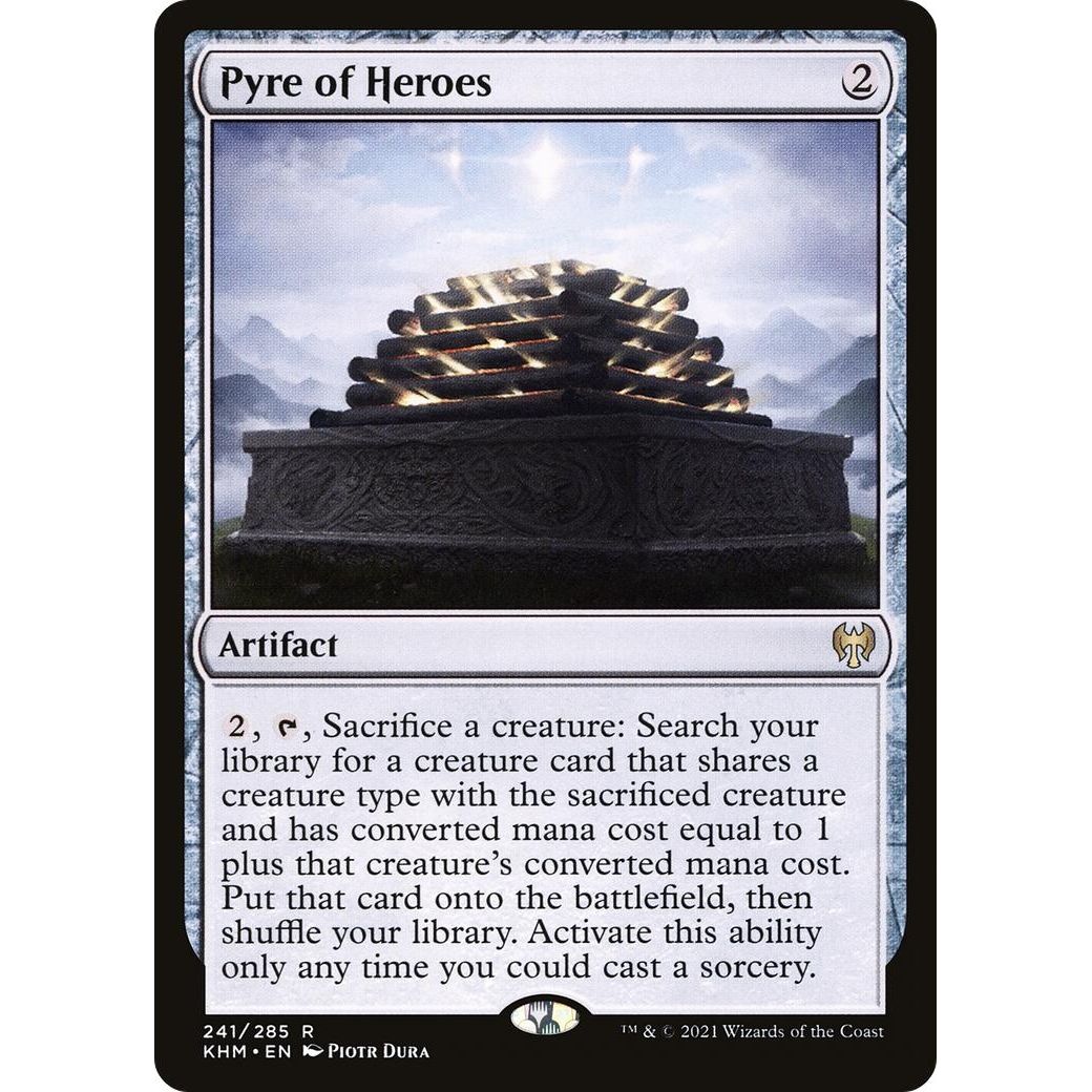 Image for Pyre of Heroes (241) (KHM) - Magic: The Gathering