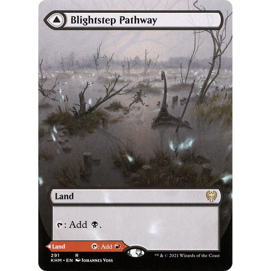 Image for Blightstep Pathway (Borderless) (291) (KHM) - Magic: The Gathering