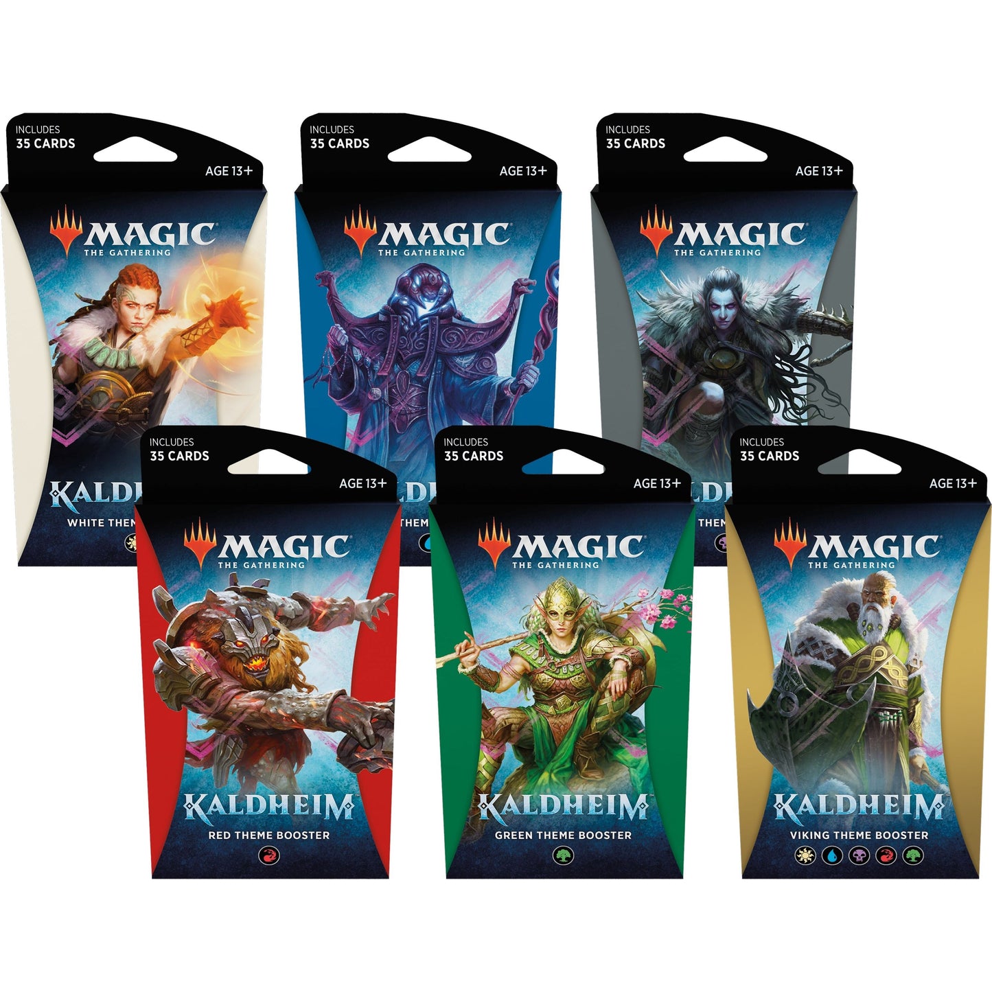 Image for Kaldheim - Theme Booster [Set of 6] - Magic: The Gathering