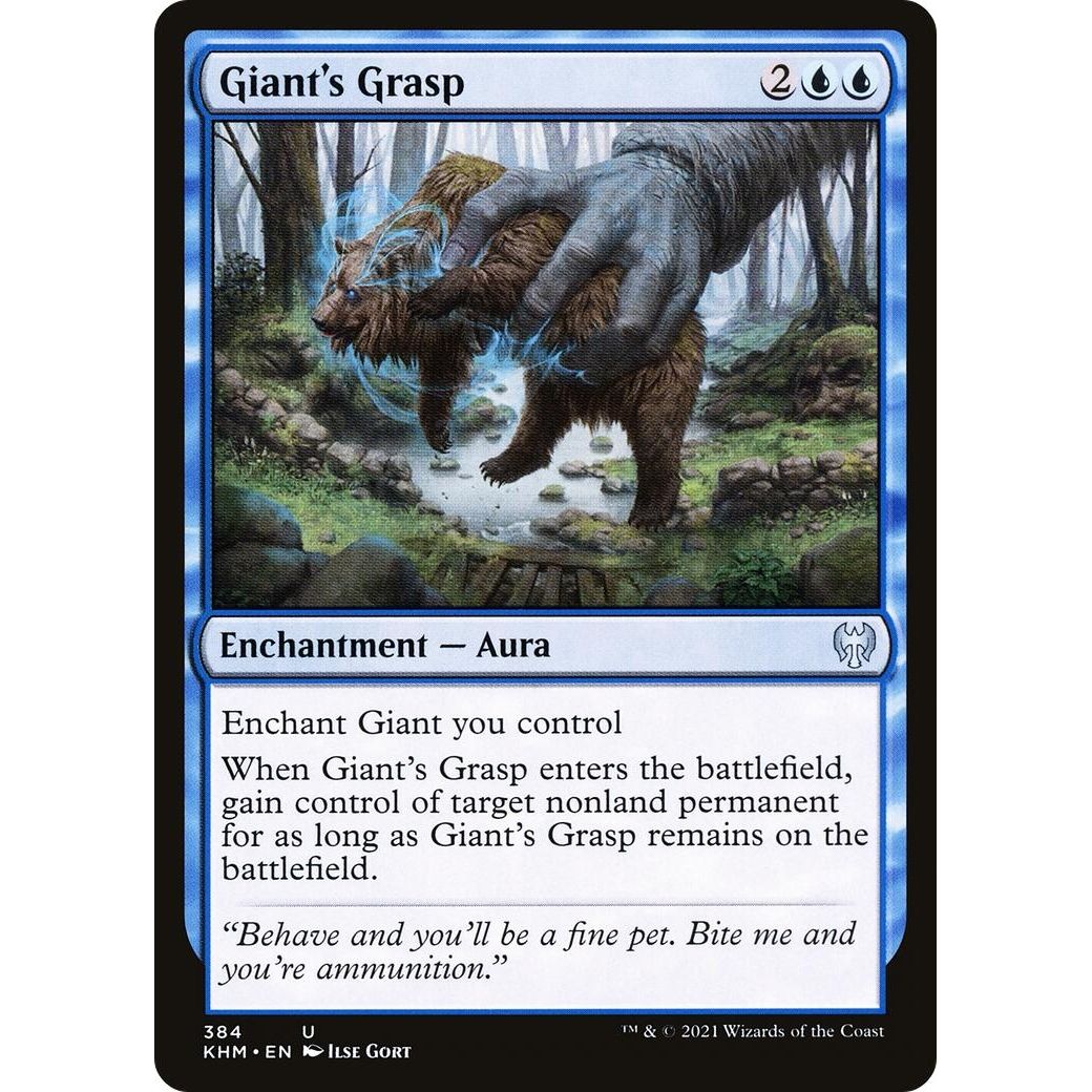 Image for Giant's Grasp (384) (KHM) - Magic: The Gathering