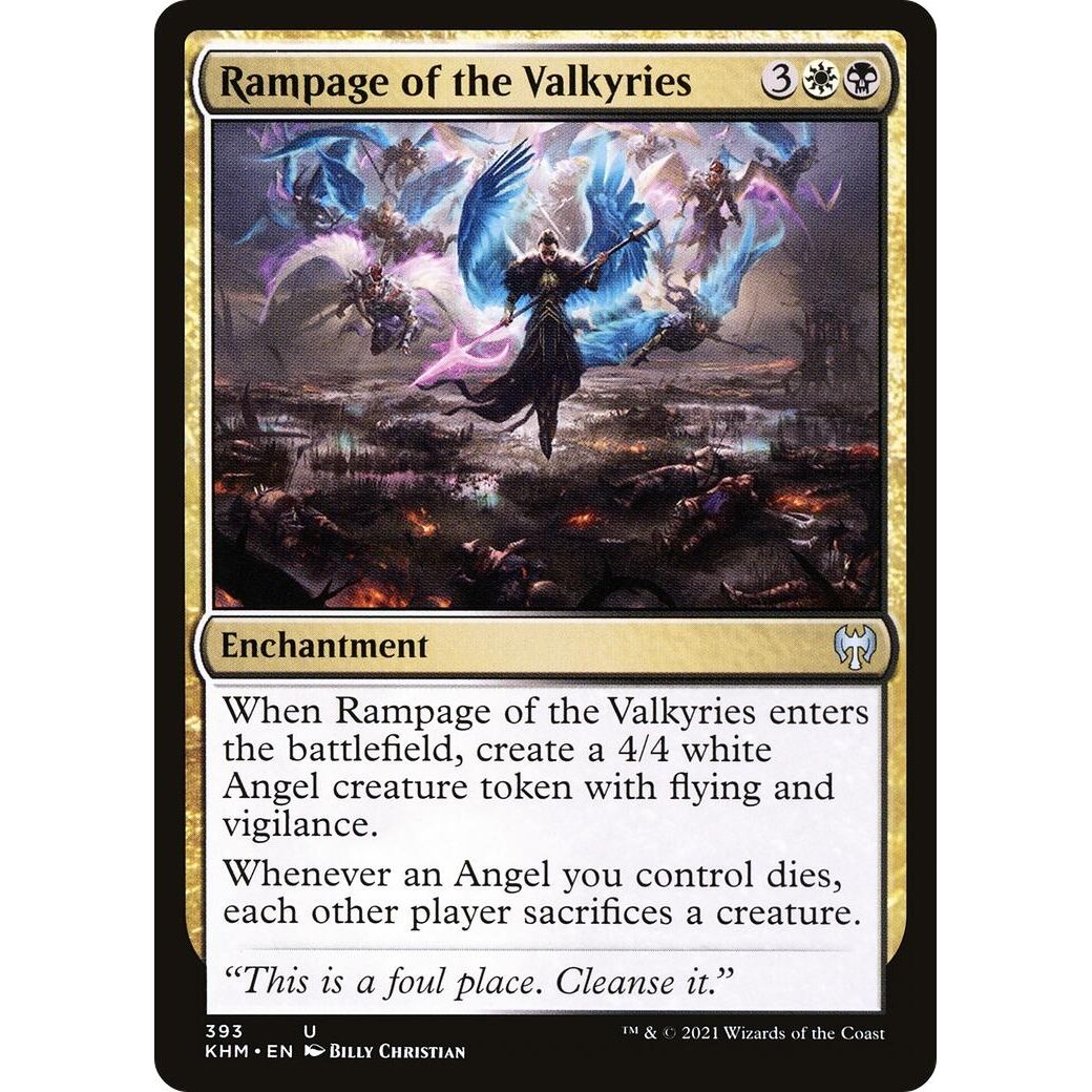 Image for Rampage of the Valkyries (393) (KHM) - Magic: The Gathering