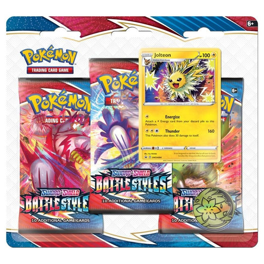 Image for Battle Styles 3 Pack Blister [Jolteon] - Pokemon