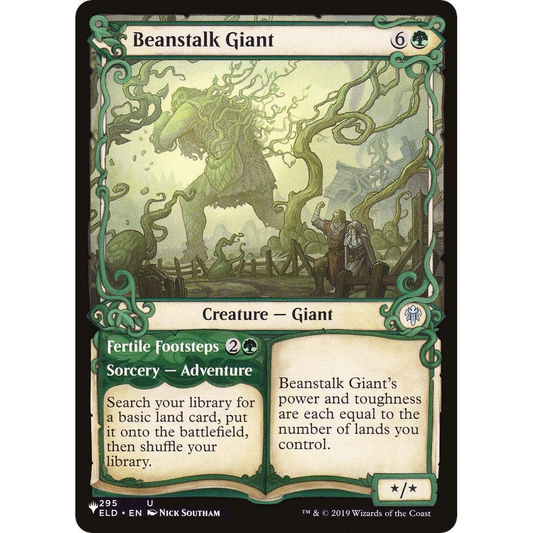 Image for Beanstalk Giant (Showcase) (295/269) (LIST) - Magic: The Gathering