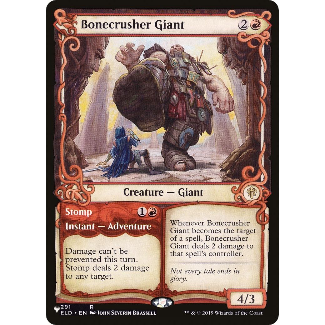 Image for Bonecrusher Giant (Showcase) (291/269) (LIST) - Magic: The Gathering