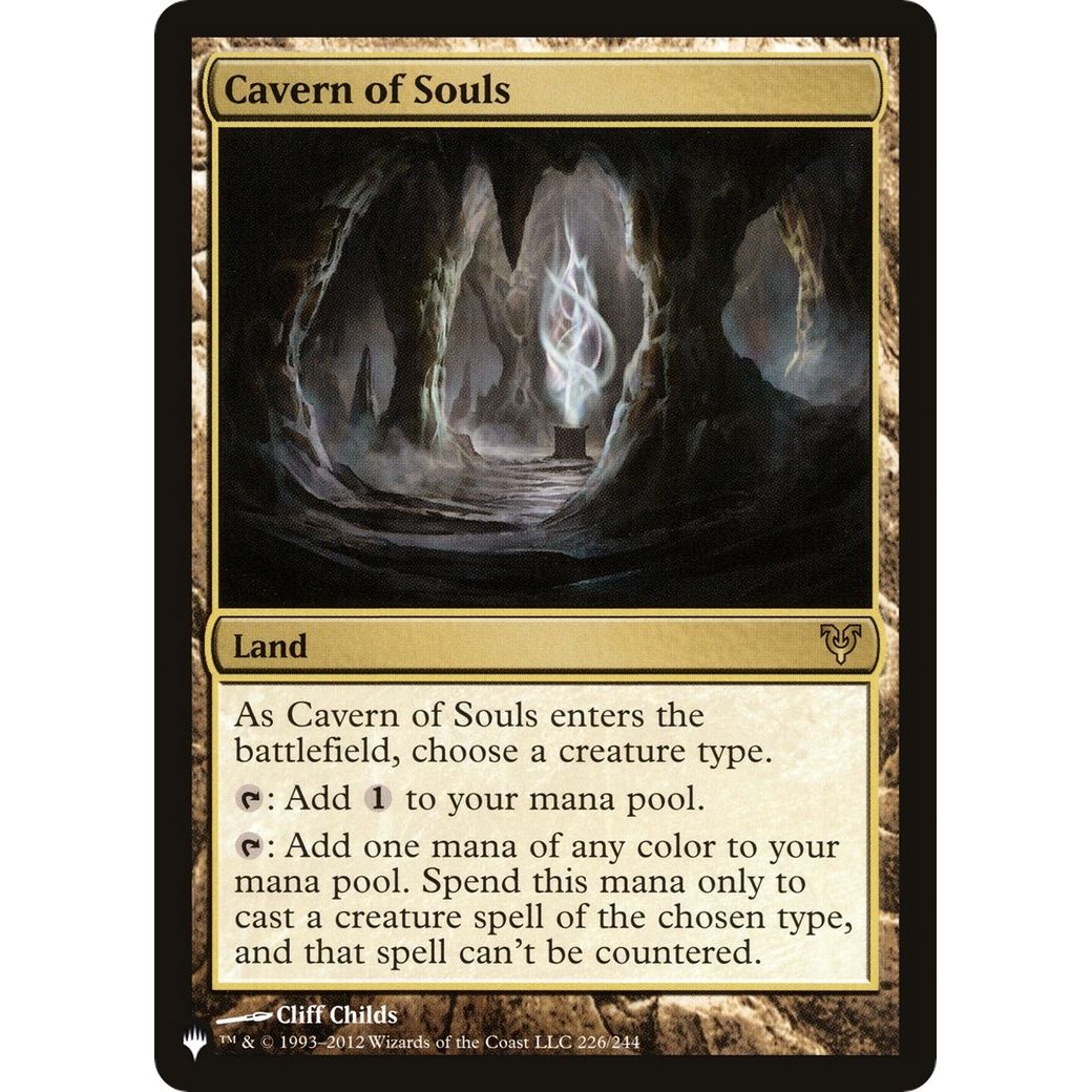 Image for Cavern of Souls (226/244) (LIST) - Magic: The Gathering
