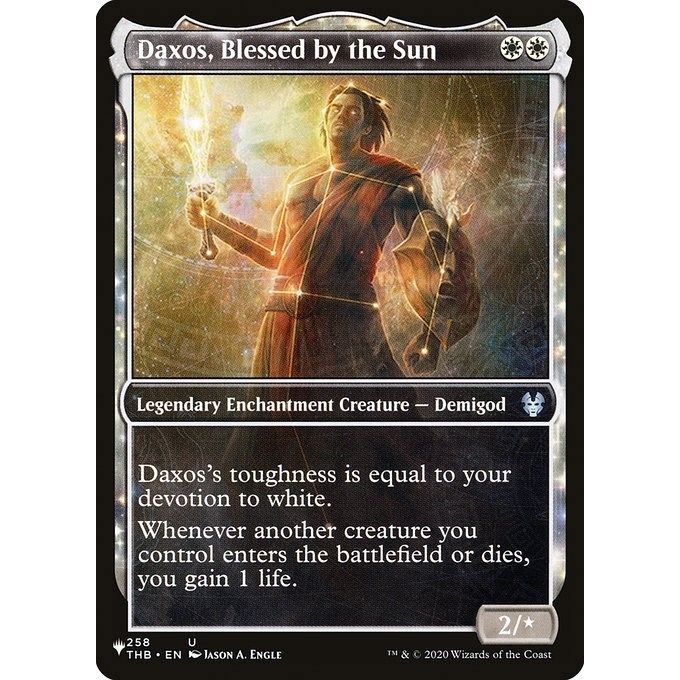 Image for Daxos, Blessed by the Sun (Showcase) (258/254) (LIST) - Magic: The Gathering
