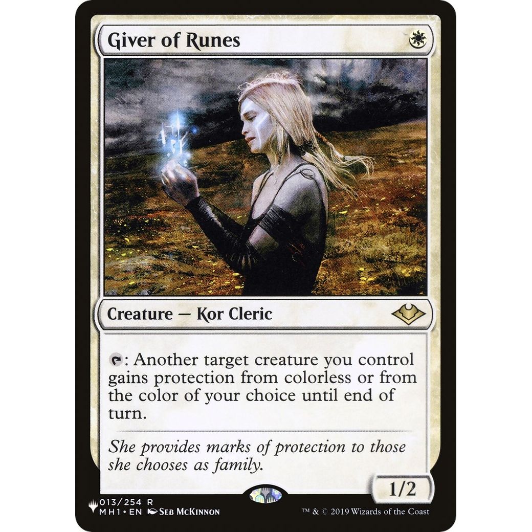 Image for Giver of Runes (013/254) (LIST) - Magic: The Gathering