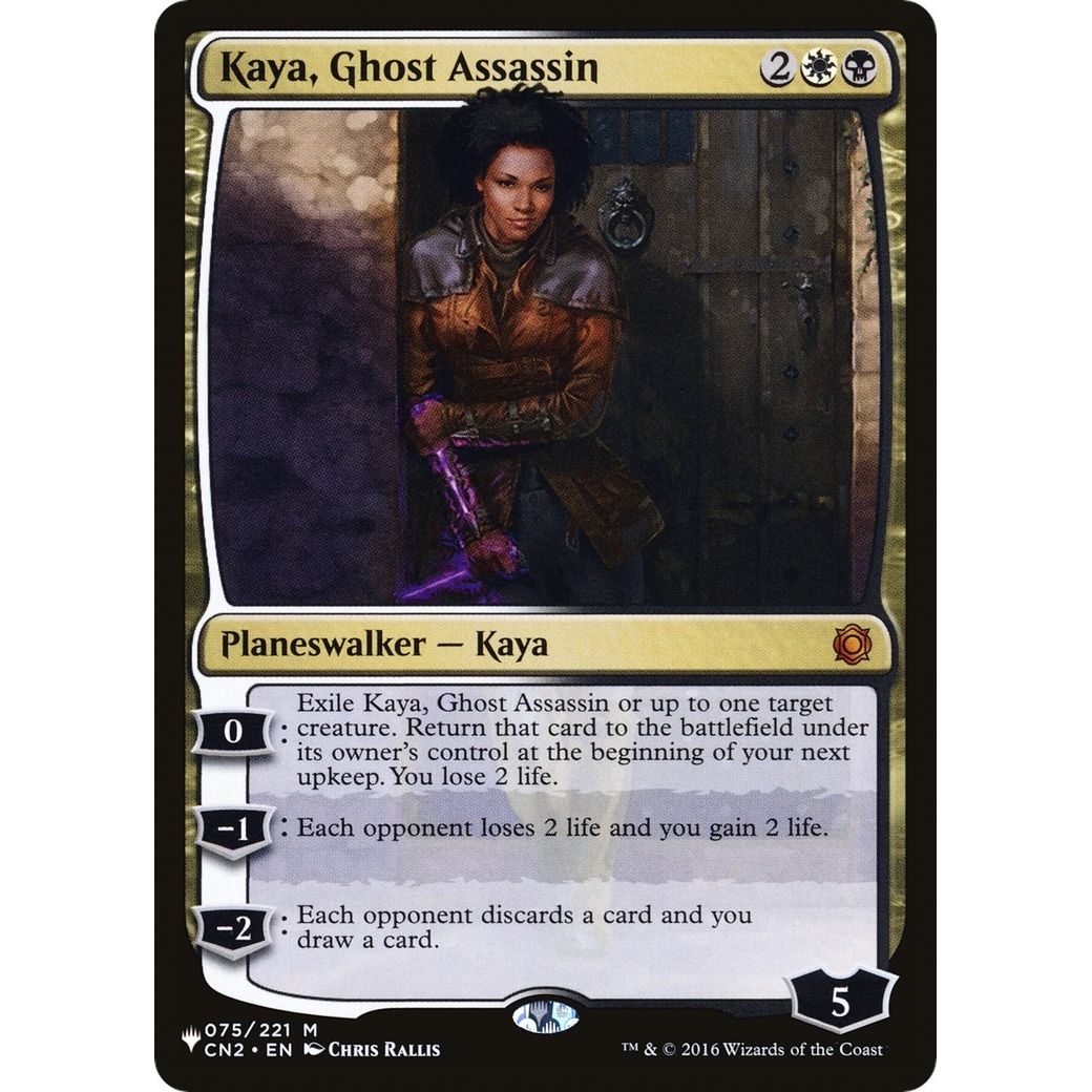 Image for Kaya, Ghost Assassin (075/221) (LIST) - Magic: The Gathering