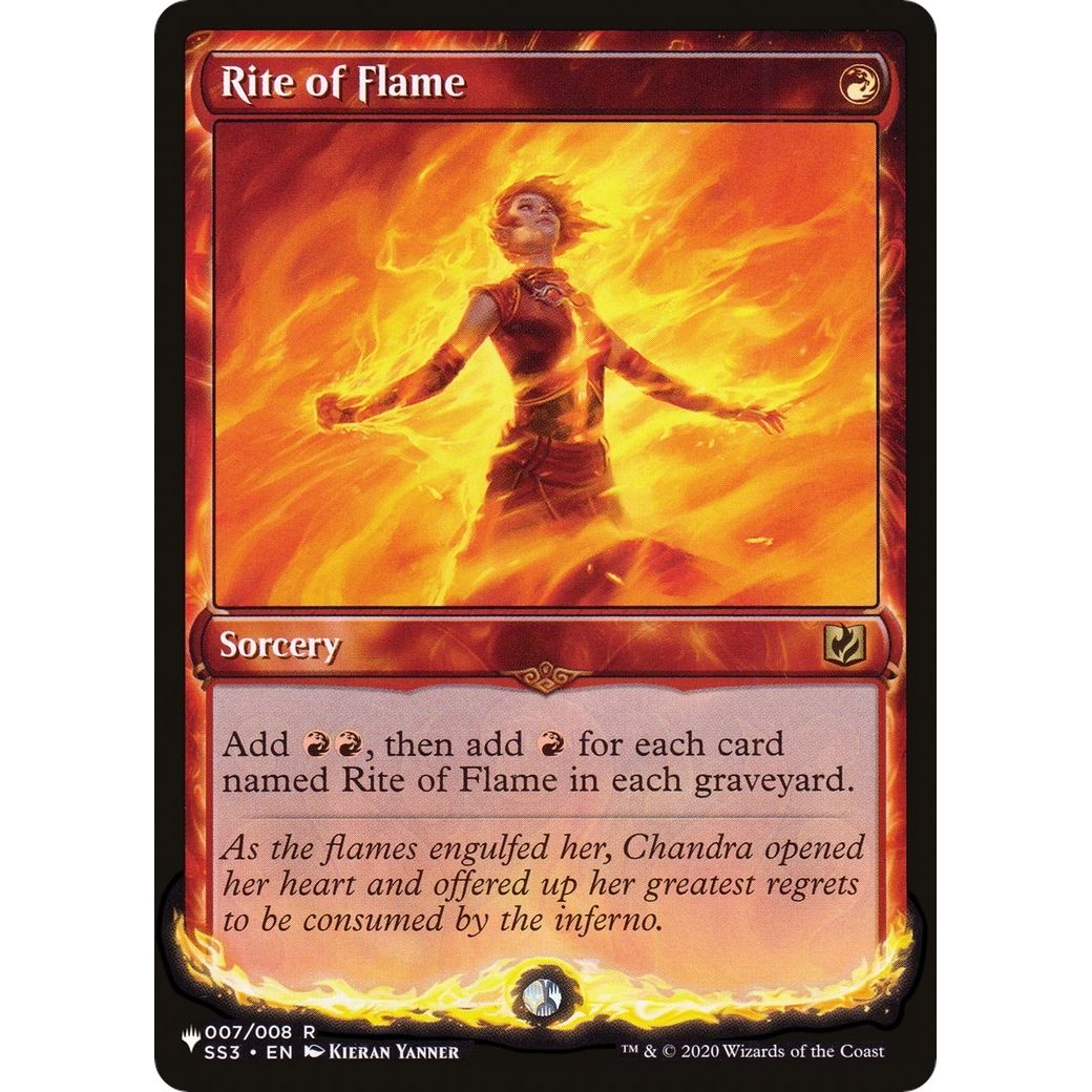 Image for Rite of Flame (007/008) (LIST) - Magic: The Gathering