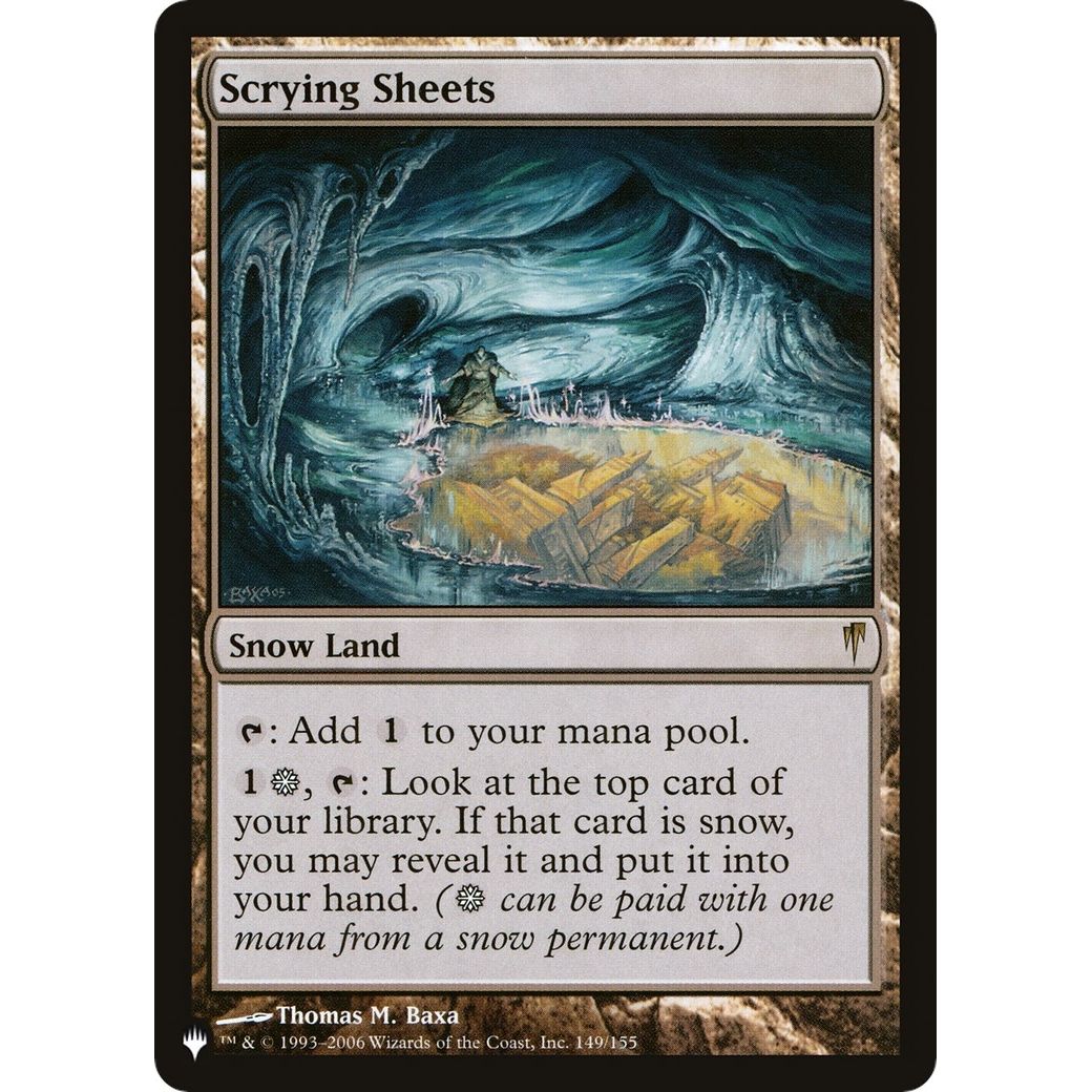 Image for Scrying Sheets (149/155) (LIST) - Magic: The Gathering