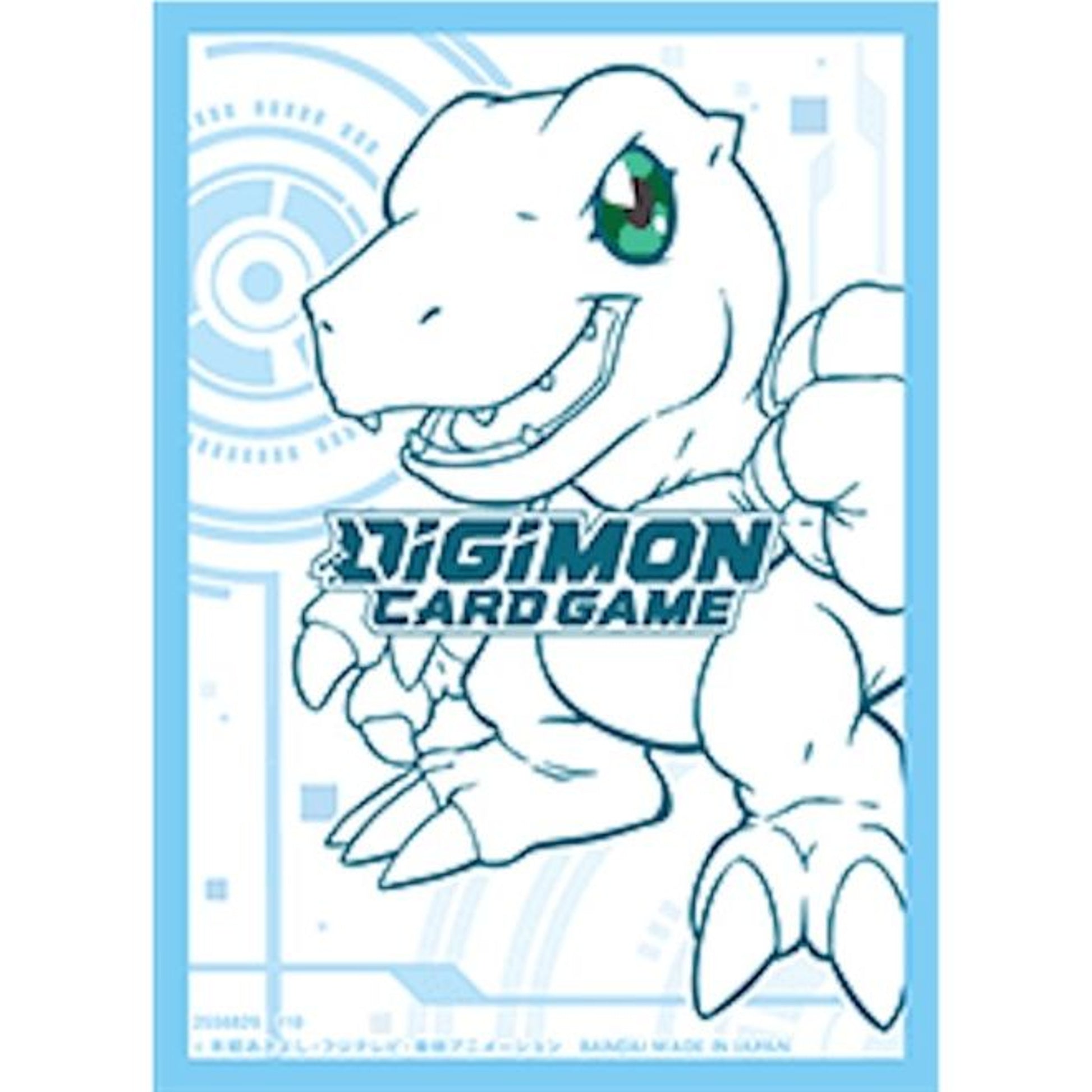 Image for Digimon Card Game Official Sleeves - Agumon (60-Pack) - Card Sleeves
