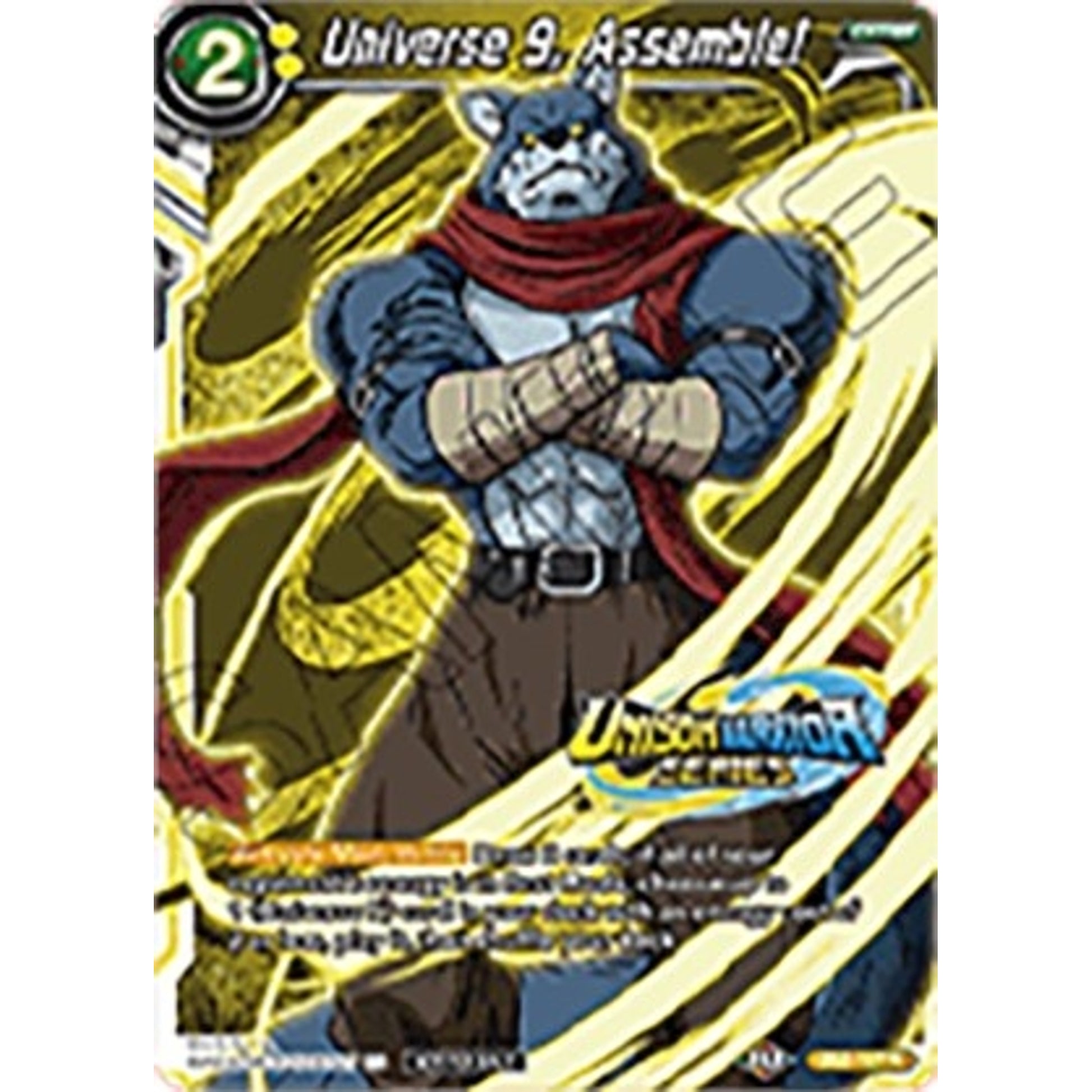 Image for Universe 9, Assemble! (Event Pack 07) (DB2-127) (TPR) - Dragon Ball Super: Masters