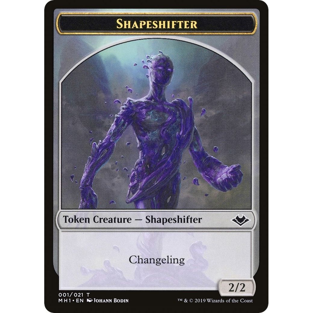 Image for Shapeshifter // Spider Double-Sided Token (1 // 14) (MH1) - Magic: The Gathering