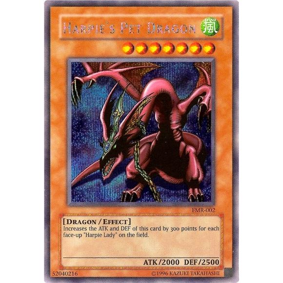 Image for Harpie's Pet Dragon (Forbidden Memories) (FMR-002) (VDP) - YuGiOh