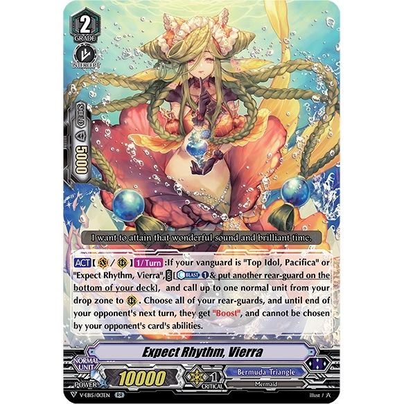Image for Expect Rhythm, Vierra (V-EB15/013EN) (V-EB15) - Cardfight Vanguard