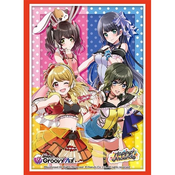 Image for Bushiroad Sleeve Collection HG Vol.2683: D4DJ Groovy Mix - Happy Around! (60-Pack) - Card Sleeves