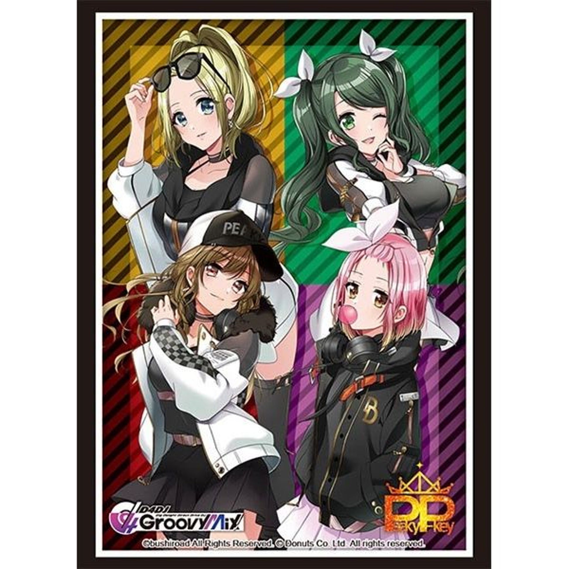 Image for Bushiroad Sleeve Collection HG Vol.2684: D4DJ Groovy Mix - Peaky P-key (60-Pack) - Card Sleeves