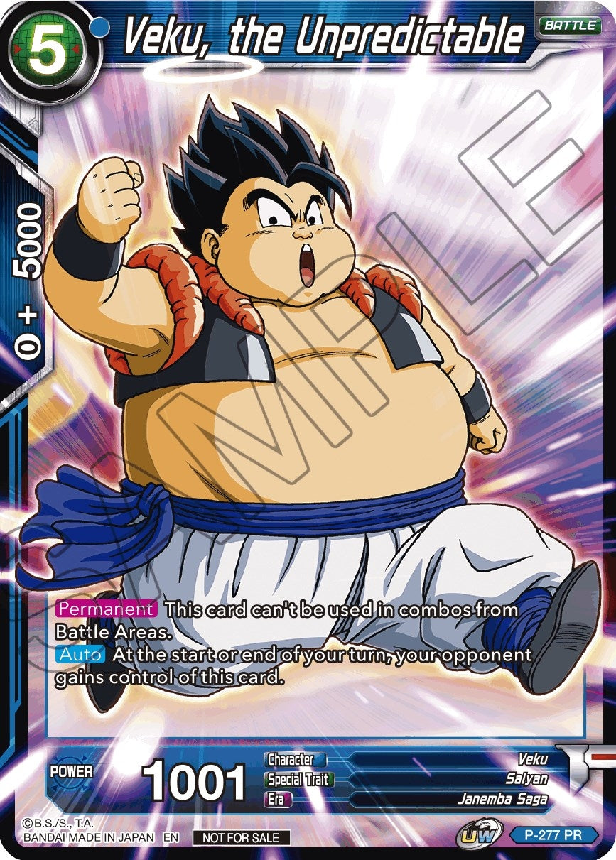 Image for Veku, the Unpredictable (Unison Warrior Series Tournament Pack Vol.3) (P-277) (TPR) - Dragon Ball Super: Masters