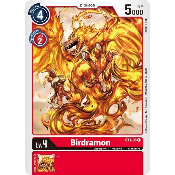 Image for Birdramon (ST1-05 C) (ST-1) - Digimon Card Game
