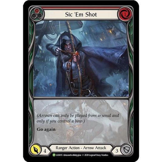 Image for Sic 'Em Shot (Red) - LGS035 (LGS035) (PR) - Flesh and Blood TCG