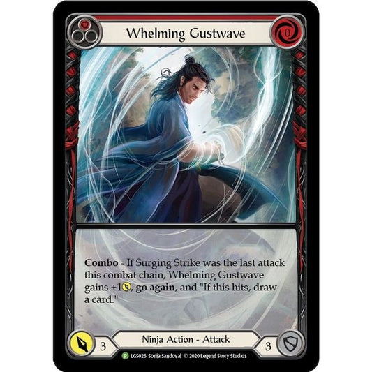 Image for Whelming Gustwave (Red) - LGS026 (LGS026) (PR) - Flesh and Blood TCG