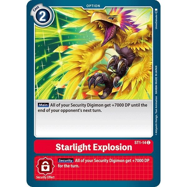 Image for Starlight Explosion (ST1-14 C) (ST-1) - Digimon Card Game