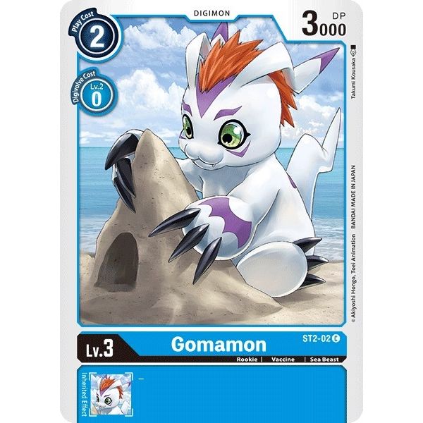 Image for Gomamon (ST2-02 C) (ST-2) - Digimon Card Game