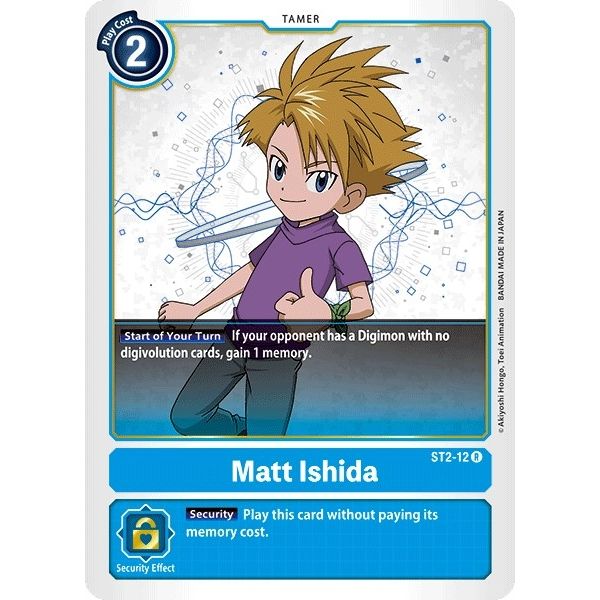 Image for Matt Ishida (ST2-12 R) (ST-2) - Digimon Card Game