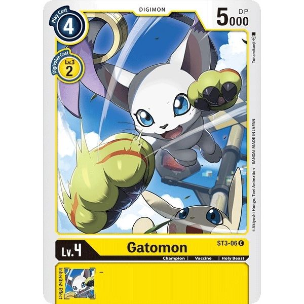 Image for Gatomon (ST3-06 C) (ST-3) - Digimon Card Game