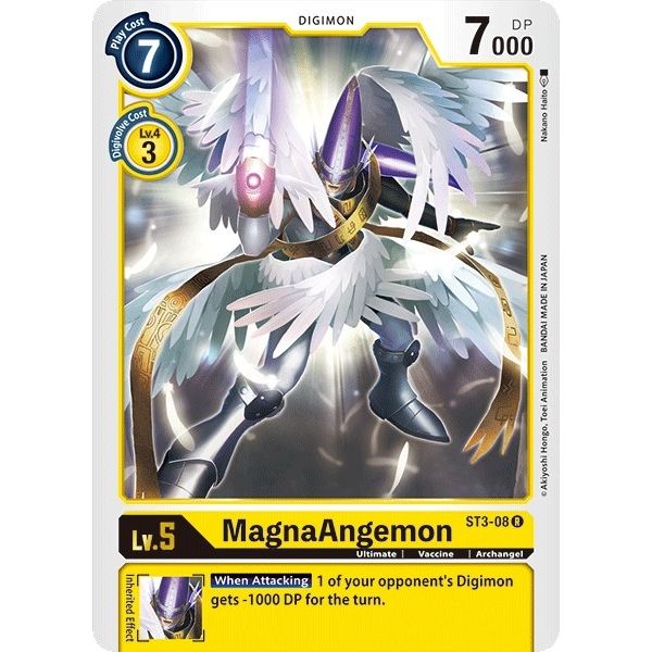 Image for MagnaAngemon (ST3-08 R) (ST-3) - Digimon Card Game