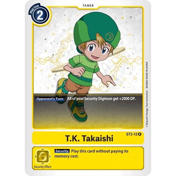 Image for T.K. Takaishi (ST3-12 R) (ST-3) - Digimon Card Game