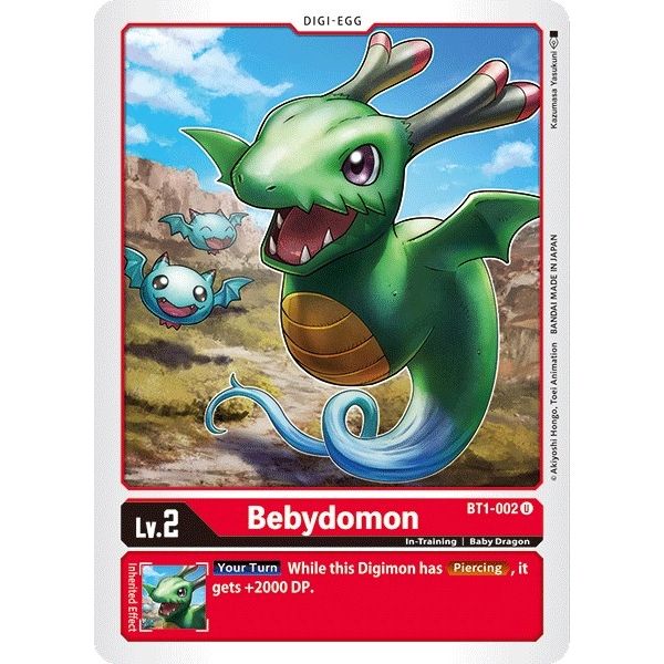 Image for Bebydomon (BT1-002 U) (BT01-03A) - Digimon Card Game