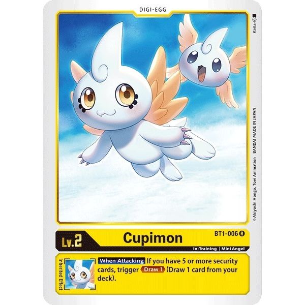 Image for Cupimon (BT1-006 R) (BT01-03A) - Digimon Card Game