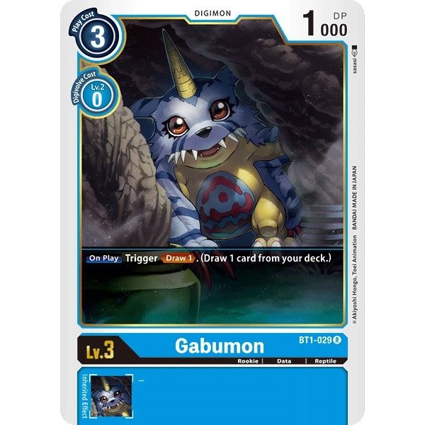 Image for Gabumon - BT1-029 (BT1-029 R) (BT01-03A) - Digimon Card Game