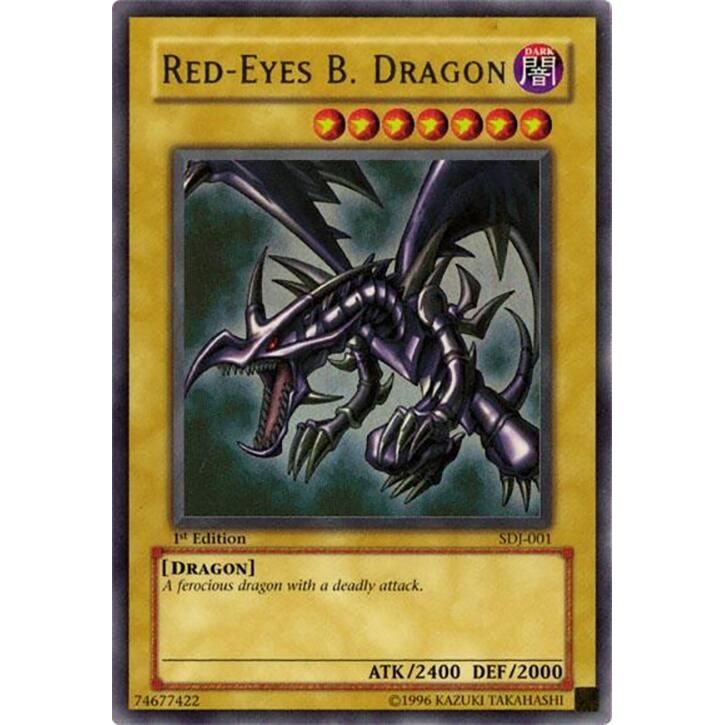 Image for Red-Eyes B. Dragon (SDJ-001) (SDJ) - YuGiOh