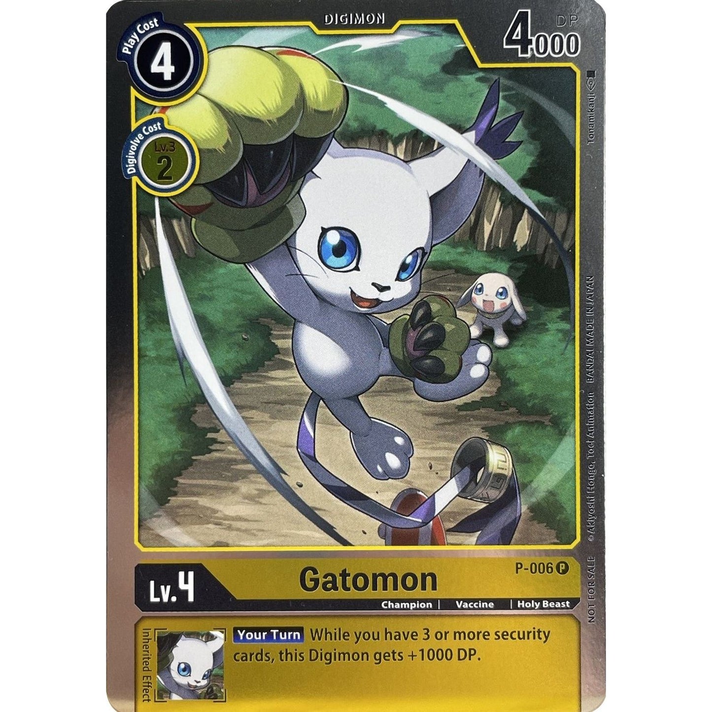 Image for Gatomon - P-006 (P-006 P) (D-PR) - Digimon Card Game