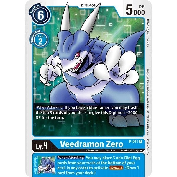 Image for Veedramon Zero - P-011 (P-011 P) (D-PR) - Digimon Card Game