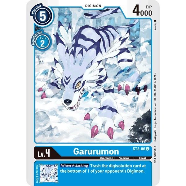Image for Garurumon - ST2-06 (Tamer Party Promo) (ST2-06 U) (ST-2) - Digimon Card Game