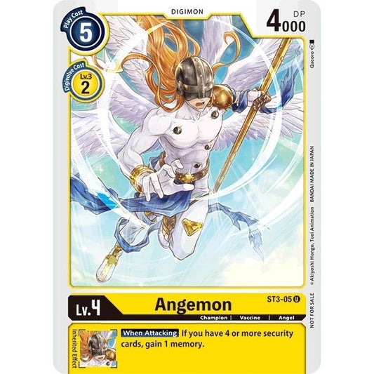 Image for Angemon - ST3-05 (Tamer Party Promo) (ST3-05 U) (ST-3) - Digimon Card Game
