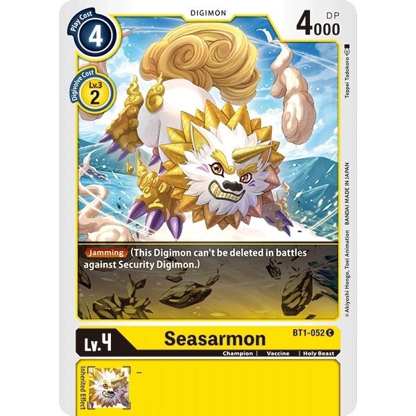 Image for Seasarmon (BT1-052 C) (BT01-03A) - Digimon Card Game