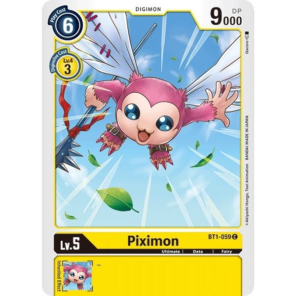 Image for Piximon (BT1-059 C) (BT01-03A) - Digimon Card Game