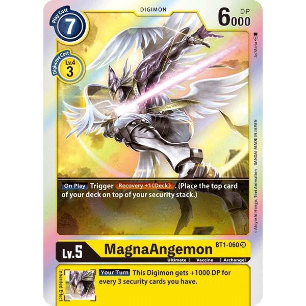Image for MagnaAngemon - BT1-060 (BT1-060 SR) (BT01-03A) - Digimon Card Game