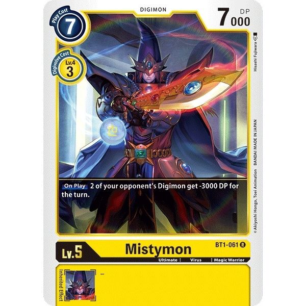 Image for Mistymon (BT1-061 R) (BT01-03A) - Digimon Card Game