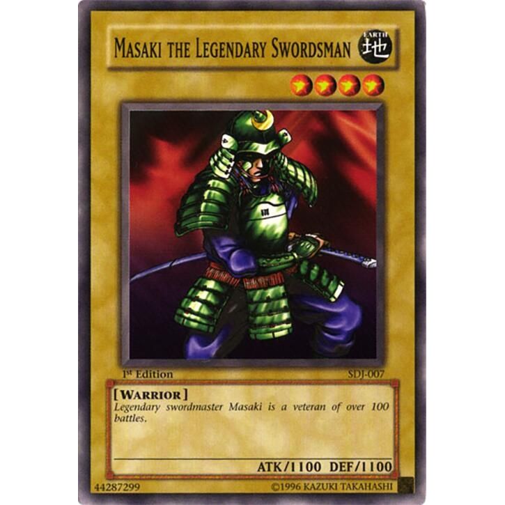 Image for Masaki the Legendary Swordsman (SDJ-007) (SDJ) - YuGiOh
