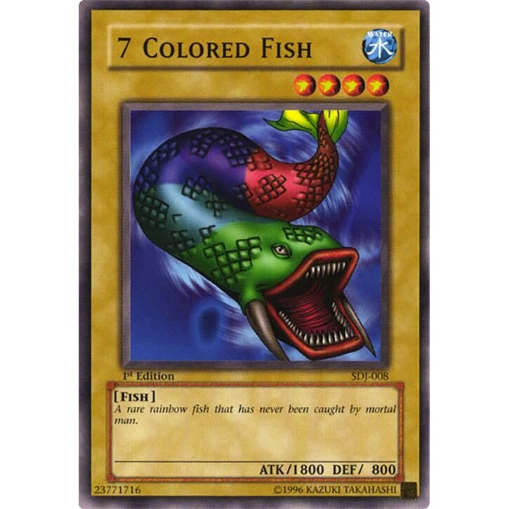 Image for 7 Colored Fish (SDJ-008) (SDJ) - YuGiOh