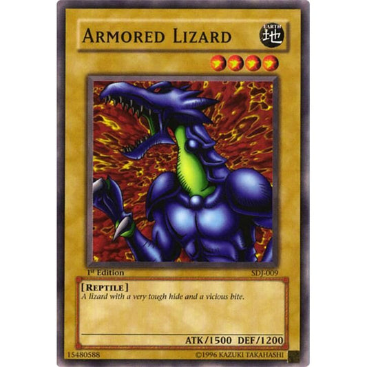Image for Armored Lizard (SDJ-009) (SDJ) - YuGiOh