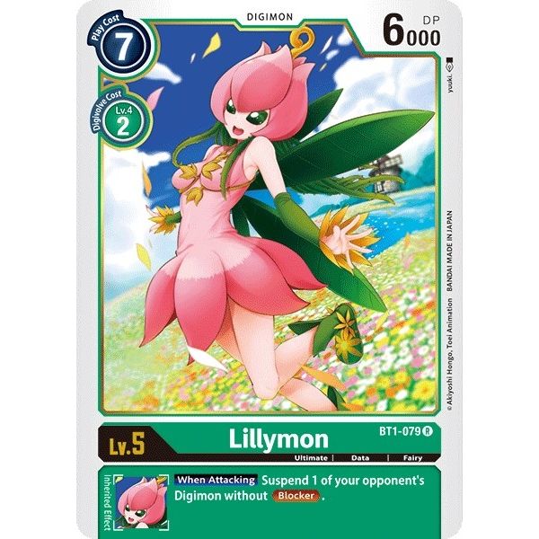 Image for Lillymon (BT1-079 R) (BT01-03A) - Digimon Card Game