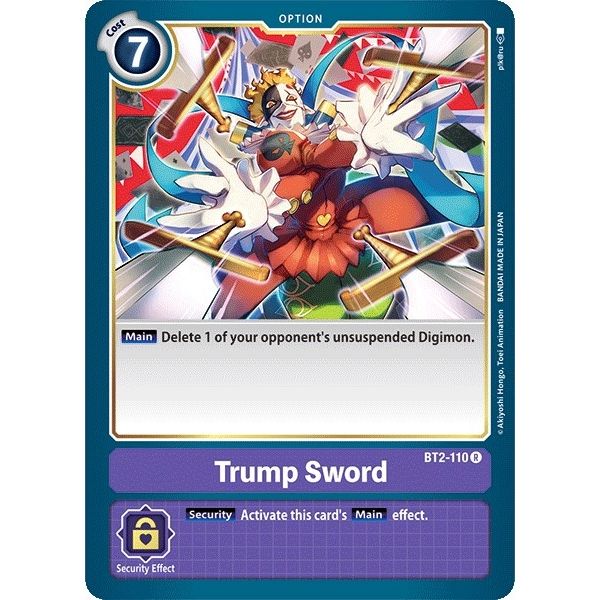 Image for Trump Sword (BT2-110 R) (BT01-03A) - Digimon Card Game